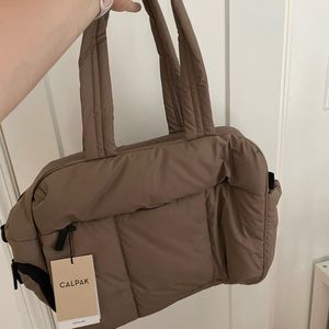 Calpak Luka duffel in chocolate brand new with tags